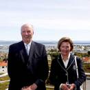 King Harald and Queen Sonja in Fedje (Photo: Knut Falch, Scanpix)
